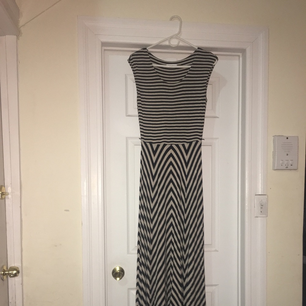 Amazing striped maxi dress